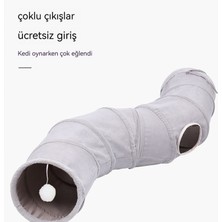 King Store Katlanabilir Kanallı Kedi Oyuncağı (Yurt Dışından)