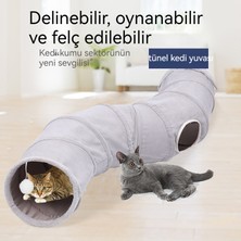 King Store Katlanabilir Kanallı Kedi Oyuncağı (Yurt Dışından)