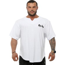 Big Sam Oversize Havlu Kumaş Rag Top Antrenman T-Shirt Bgsm 3342