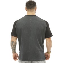 BGSM Reglan Kol Yıkamalı Spor T-Shirt Bgsm 3352