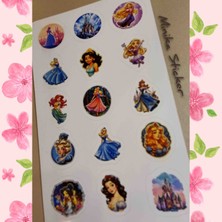 Minika Sticker Disney Prensesleri