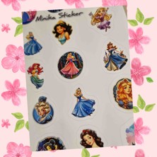 Minika Sticker Disney Prensesleri