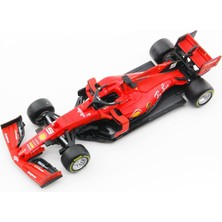 Fsfyb Bburago 1/43 Ferrari F1 SF90 2019 5 # Sebastian Vettel Pres Döküm Model Araba 36815 (Yurt Dışından)