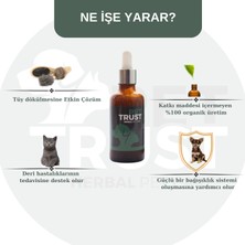 Pet Trust Derma  Kedi ve Köpekler Için Tüy Dökülmesi Engelleyici Organik Biyotin, Kolajen ve Çinko 50ML