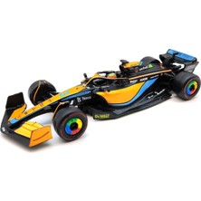 Fsfyb 1:43 2022 F1 Mclaren MCL36 #3 Daniel Ricciardo #4 Lando Norris Alaşım Lüks Araç Pres Döküm Arabalar Model Oyuncak (2022 MCL36 #3 Ciltli) (Yurt Dışından)