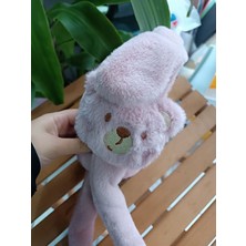 EyER Shoping Kulakları Hareket Eden Sesli Ayıcıklı Peluş Kulaklık Taç