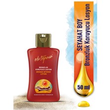 Eda Taşpınar Mini Seyahat Boy 50 ml Bronzluk Koruyucu Losyon