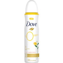 Dove Kadın Deodorant %0 Alüminyum Limon Çiçeği & Vanilya 150ML