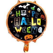 Parti Dükkanım Happy Halloween Folyo Balon 45 cm