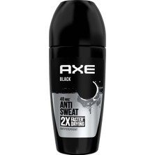 Axe Erkek Roll On Deodorant Black 48 Saat Etkileyici Koku 50 ml