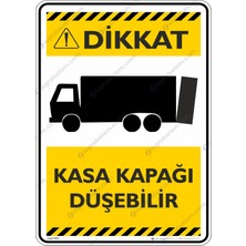 İsg Tabelam 25x35cm/kompozit/Kasa Kapağı Düşebilir
