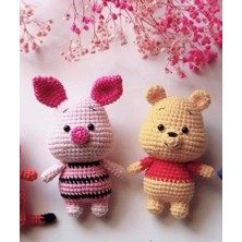 Design By Oykum Winnie The Pooh ve Piglet Oyuncak Seti