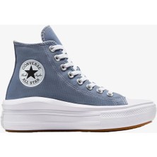 Converse Chuck Taylor All Star Move Kadın Mavi Sneaker A06500C