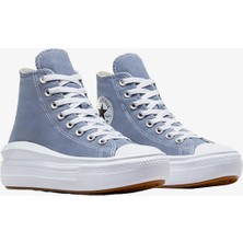 Converse Chuck Taylor All Star Move Kadın Mavi Sneaker A06500C