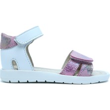 Kifidis S24V032 Kifidis-Kids Kız Çocuk Deri Sandalet 21-25