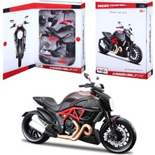 Maisto Ducati Diavel Carbon Model Kit Motosiklet 1/12 39196