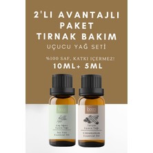 Boco 2li Lı Paket El Ayak Tırnak Bakım Tarçın & Çay Ağacı  Uçucu Yağı  15ML