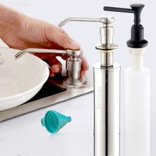 Aliallullua D-Sabun Kabı Sıvı Dispenseri Mutfak Aksesuarları Akıllı Banyo Su Ürünleri Pompası Bulaşık Deterjanı El El Yıkama (Yurt Dışından)