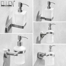 Aliallullua L9813-BANYO Sıvı Sabunluk Duvara Monte 304 Paslanmaz Çelik Fırça Bickel Bitmiş Şampuan Sabunluk ML9313 (Yurt Dışından)