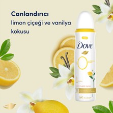 Dove Kadın Deodorant %0 Alüminyum Limon Çiçeği & Vanilya 150ML