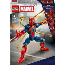 LEGO® Marvel Iron Örümcek Adam Yapım Figürü 76298 - 8 Yaş ve Üzeri Süper Kahraman Seven Çocuklar Için Koleksiyonluk Yaratıcı Oyuncak Yapım Seti (303 Parça)