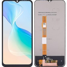 Sasa Vivo Y33S Uyumlu LCD Dokunmatik Ekran Çıtasız Siyah (5g)