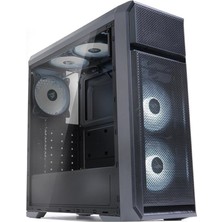 Zalman N5OF Psu Yok 3X120MM Fan Atx Mıd Tower Sıyah Kasa