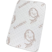 Irk Lemoon Bambu Ortopedik Bebek Oyun Parkı & Beşik Yatağı 70X110X10CM