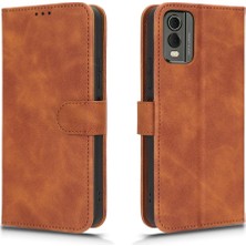 MY Boutique1 Kart Tutucu Kickstand Deri Folio Flip Case ile Nokia C32 Için Kılıf (Yurt Dışından)