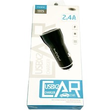 Maimi CC114-S USB C Araç Şarj Adaptörü 2.4A Çift Girişli Araç Şarj Cihazı Fast Charger