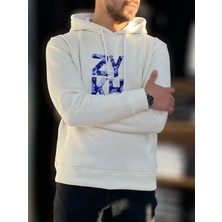 ZY Khan Zykhan  Baskılı Sweatshirt