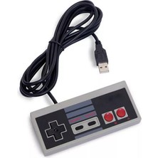 Vigortrading 8bt Bağlantı Noktası Kablolu USB Joystick Pc Bilgisayar Için Nes USB Pc Gamepad Oyun Nes Oyun USB Denetleyicisi Oyun Joypad (Yurt Dışından)