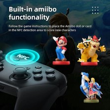 Vigortrading Pro Denetleyici 4-Wireless Bluetooth Gamepad Nintendo Anahtarı Aksesuarları Için Pro Denetleyici Joystick Anahtarı Oyun Konsolu Için 6 Eksenli Kolu (Yurt Dışından)