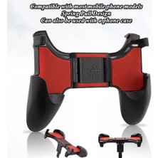 Vigortrading W1-S-01 Cep Telefonu Oyun Denetleyicisi Pubg Amaç Çekim Için Gamepad Joystick Iphone Uyumlu Xiaomi Shooter Oyun Kavrama Aux Düğme Kolu (Yurt Dışından)