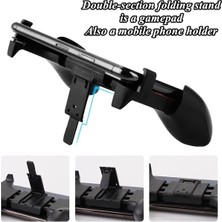 Vigortrading W1-S-01 Cep Telefonu Oyun Denetleyicisi Pubg Amaç Çekim Için Gamepad Joystick Iphone Uyumlu Xiaomi Shooter Oyun Kavrama Aux Düğme Kolu (Yurt Dışından)