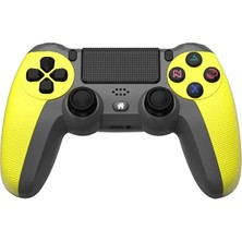 Vigortrading Sarı Gamepad-Ps4/slim/pro Kablosuz Denetleyici Için Kablosuz Gamepad Uyumlu Android Pc Bluetooth Gamepad'ler Joystick Ps3 Konsolu Için (Yurt Dışından)