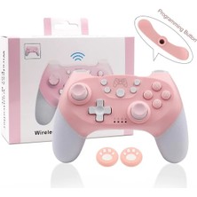 Vigortrading A0355-1-BT Anahtar Pro Lite Için Kablosuz Oyun Denetleyicisi Programlanabilir Uyandırma Fonksiyonu Ile Pc Oyun Denetleyicisi Için OLED Gamepad Joystick (Yurt Dışından)