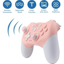 Vigortrading A0355-1-BT Anahtar Pro Lite Için Kablosuz Oyun Denetleyicisi Programlanabilir Uyandırma Fonksiyonu Ile Pc Oyun Denetleyicisi Için OLED Gamepad Joystick (Yurt Dışından)