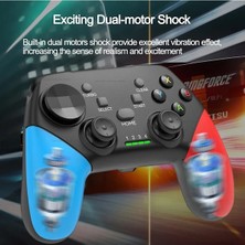 Vigortrading White-2.4g Kablosuz Gamepad Nintendo Anahtarı Pc Ps3 Ps4 Denetleyicisi Için Uyumlu Ios Android Tv Kutusu Cep Telefonu USB Joystick (Yurt Dışından)