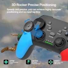 Vigortrading White-2.4g Kablosuz Gamepad Nintendo Anahtarı Pc Ps3 Ps4 Denetleyicisi Için Uyumlu Ios Android Tv Kutusu Cep Telefonu USB Joystick (Yurt Dışından)