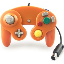 Vigortrading Turuncu-Klasik 1.5 M Kablolu Oyun Denetleyicisi Gamepad Titreşimli Joystick Uzaktan Ngc/wıı/ Ndc Gamecube Konsolları Oyun Denetleyici Pedi (Yurt Dışından)