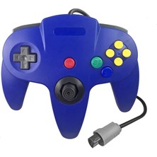 Vigortrading NINTENDO64 Konsolu Için Mavi Kablolu Gamepad N64 Klasik Joystick Için Retro Oyun Konsolu Controle Nintendo Aksesuarları (Yurt Dışından)