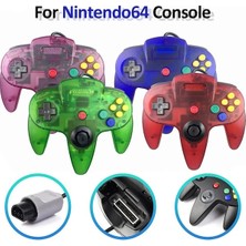 Vigortrading NINTENDO64 Konsolu Için Mavi Kablolu Gamepad N64 Klasik Joystick Için Retro Oyun Konsolu Controle Nintendo Aksesuarları (Yurt Dışından)