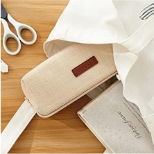 Vigortrading Kalem Kutusu Öğrenci Kalem Kılıfı Madeni Para Kılıfı Kozmetik Çantası Ofis Kırtasiye Organizatörü Gençler Için-Haki (Yurt Dışından)