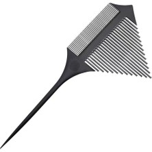 Vigortrading Yeni Vurgu Saç Boyası Tarak Çift Başlı Saç Fırçası Kesit Kenar Fırça Saç Rengi Salon Kuaförlük Aracı (Yurt Dışından)