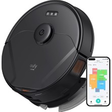 Anker Eufy Clean X8 Pro Akıllı Robot Süpürge - Çift Türbin 2x4000Pa Çekim Gücü - iPath Lazer Navigasyon - Pet Tüy Temizleme - Islak Kuru Robot Süpürge - 	‎T2266 (Anker Türkiye Garantili)