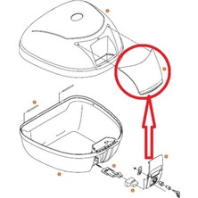 Kappa Z3761R Çanta Reflektörü Orta K28BAS