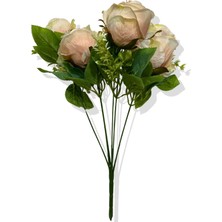 Cihan Çiçekçilik Yapay Çiçek Gül Demeti 45 cm 7 Dal