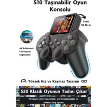 Bakeey Taşınabilir 520 Oyunlu Kablosuz Oyun Konsolu Atari Oyun Konsolu Karne Hediyesi Game Stick Retro Konsol