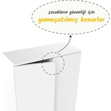 Woody Life Woodylife Ahşap Dinazor Temalı Dolap 4 Raflı